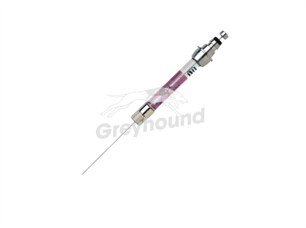 Picture of 50µL eVol Syringe with GT Plunger & 50mm, 0.5mmOD Bevel Tipped Needle
